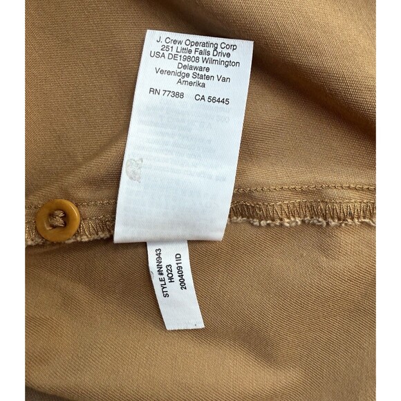 MADEWELL Women's Darted Button Up Fallen Timber Shirt NN943 BLOUSE sz 0 - Picture 8 of 8